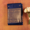 Royal Blue Kanjivaram Semi Silk Saree |Silk Traditional Saree