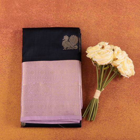Pure Kanjivaram Silk Saree | Rich Contrast Border & Pallu | Wedding Collection