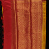 crimson-red-banarasi-silk-saree-heavy-gold-zari-pallu-bridal-wedding-wear