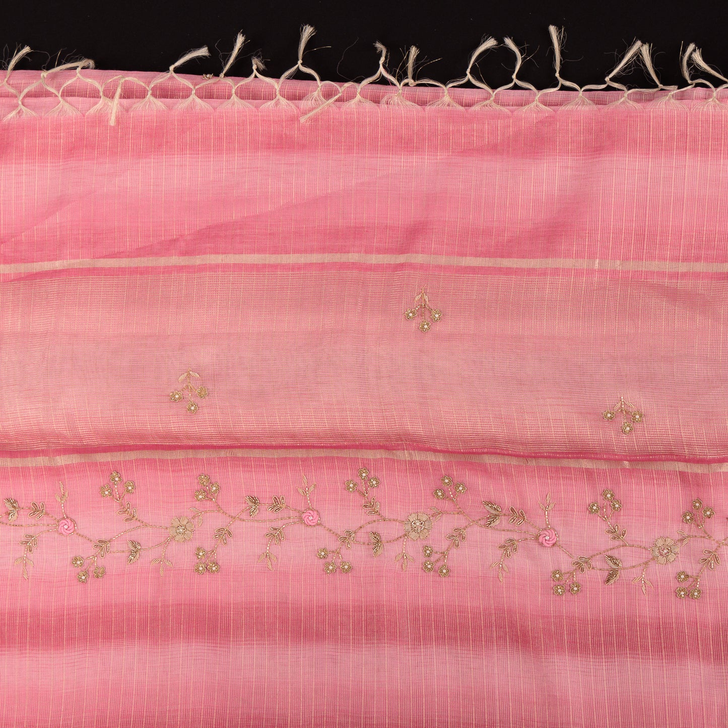 Pink Lilian Saree | Shaded Fancy Designer Saree | Lilian Silk Party Wear for Women