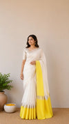 Pila Maha Paad Linen Saree