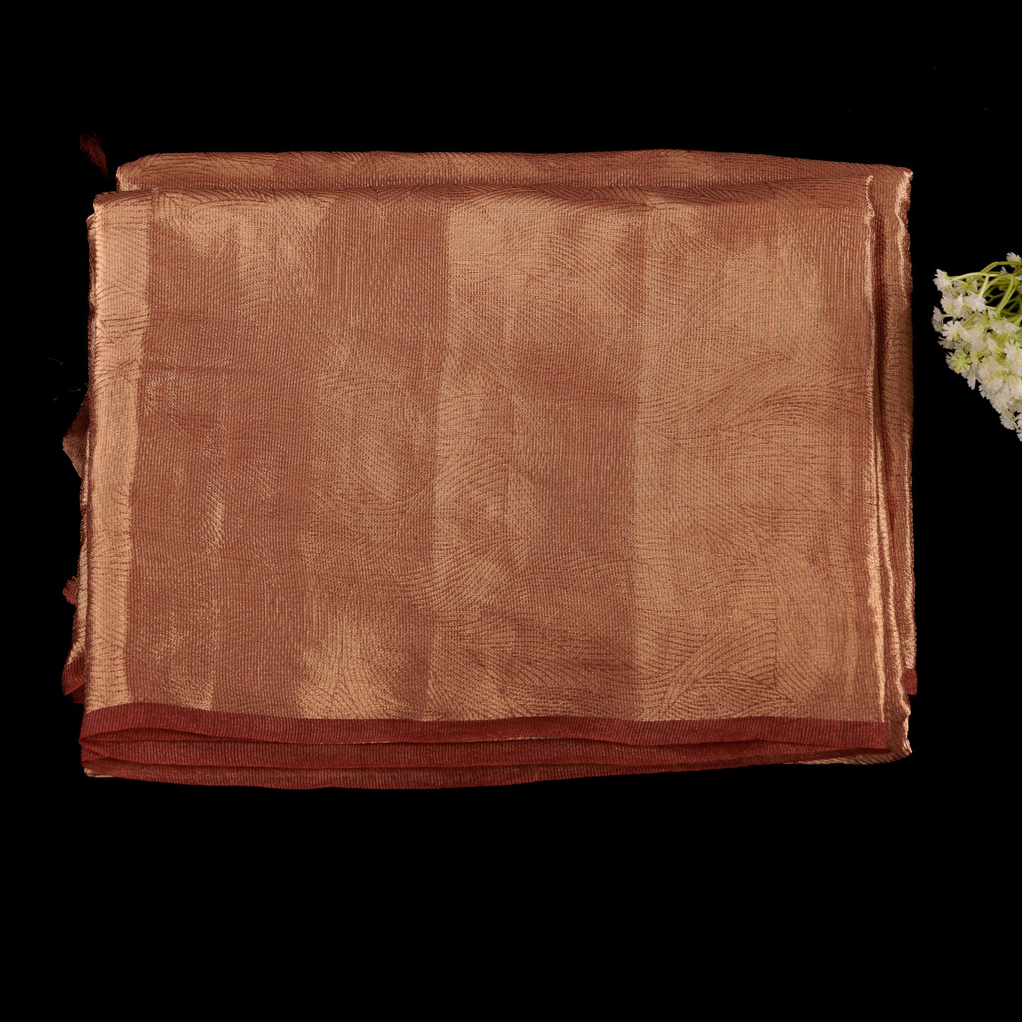 Banarasi Tissue Silk Saree in Gold for Wedding & Smart Wear over any occassion