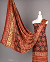 Modal Silk Unstitched Suit | 3 Piece Silk Suit Set | Party Wear Modal Silk Suit