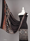 Modal Silk Unstitched Suit | 2 Piece Silk Suit Set | Party Wear Modal Silk Suit
