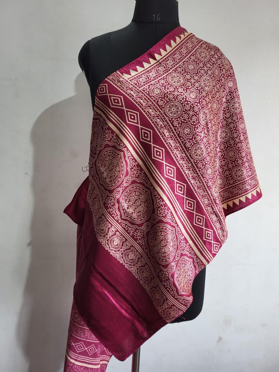 Mushru Silk Stoles
