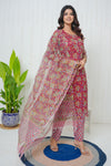 Kota Doriya Suit-Red