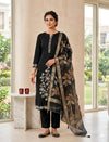 Cotton Suit in Black