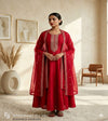 Anarkali Suit in Red