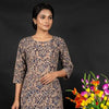 Kalamkari Kurta in Black