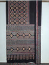 Ajrakh Block Printed Modal Silk Saree