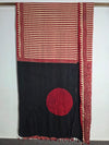Ajrakh Block Printed Modal Silk Saree