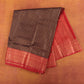 Brocade Kanjivaram Semi-Silk Saree | Contrast Border | Wedding & Party Wear