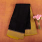Crepe Banarasi Silk Saree | Contrast Palla & Blouse | Party & Wedding Wear