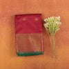 Kanjivaram Semi Silk Saree | Contrast Border & Pallu |Wedding Wear