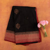 Pure Banarasi Raw Silk Saree | Handcrafted Zari Border