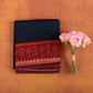 Handcrafted Chanderi Cotton Saree | Ethnic Block Print & Zari Work