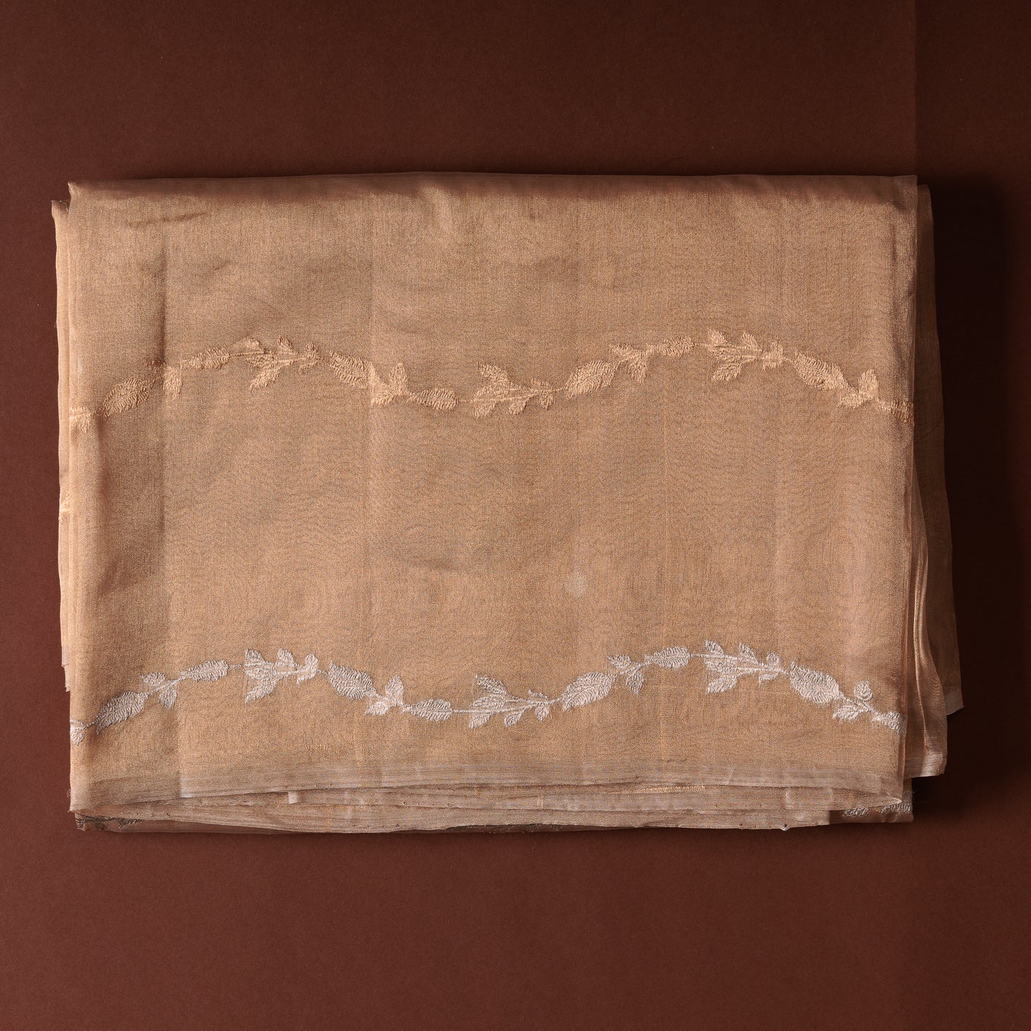 Banarasi tissue silk saree with gold and silver zari work for women