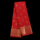 Red Kanjivaram Silk Saree | Bridal Gold Zari Wedding Wear for Women