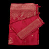 red-banarasi-semi-crepe-saree-gold-zari-weaving-wedding-wear