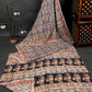 Handblock Kalamkari Chennuri Silk Saree