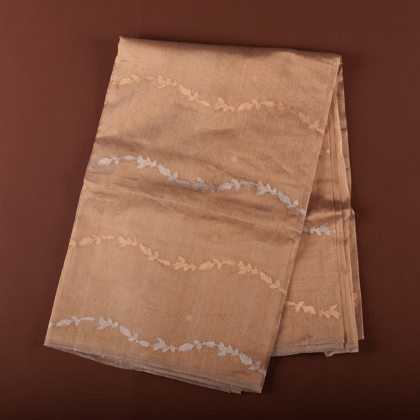 Banarasi Tissue Silk Saree with Gold and Silver Zari Work for Wedding & Festive Wear