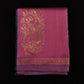 Bishnupur Katan Silk Saree | Gold Khari Hand Block Print | Statement Paisley Saree