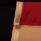 Maroon Mysore Silk Saree | Pure Silk Contrast Border Saree | Minimalist Wedding Wear