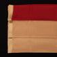 Maroon Mysore Silk Saree | Pure Silk Contrast Border Saree | Minimalist Wedding Wear