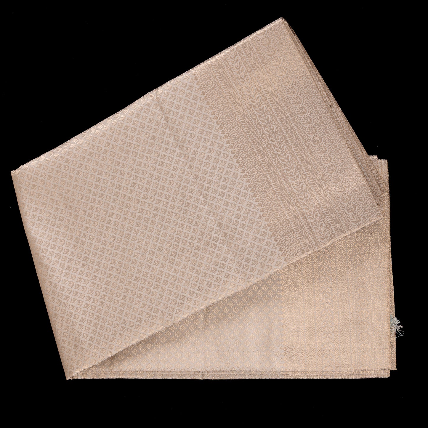 ivory-champagne-banarasi-silk-saree-pearl-brocade-weave-traditional-wedding-wear