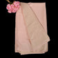 Light Pink Banarasi Crepe Saree | Pastel Silk Saree with Zari Border | Wedding & Party Wear