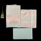 Mysore Silk Unstitched Suit | 3 Piece Silk Suit Set | Sea-Foam Green Wedding Suit for Women