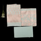 Mysore Silk Unstitched Suit | 3 Piece Silk Suit Set | Sea-Foam Green Wedding Suit for Women