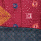 Shibori Modal Silk Suit | 2 Piece Unstitched Suit Set | Pink Shibori Top with Mirror Work Dupatta | Party Wear Silk Suit