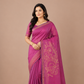 Bishnupur Katan Silk Saree | Gold Khari Hand Block Print | Statement Paisley Saree