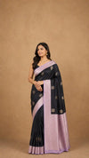 Pure Kanjivaram Silk Saree | Rich Contrast Border & Pallu | Wedding Collection