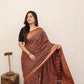Dolla Modal Silk Saree | Red Banarasi Modal Silk | Soft Silk Saree with Heavy Zari Border | Wedding & Party Wear Saree