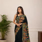 Pen Kalamkari Saree in Bangalore Silk