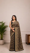 Kalamkari Mul Cotton Saree