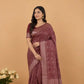 Kanjivaram Semi-Silk Saree With Silver Zari Butis Wedding and Festive Wear
