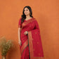 Kanjivaram Silk Saree | Contrast Border & Pallu |Wedding Wear