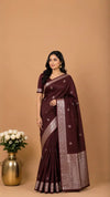 Kanjivaram Silk Saree | Soft Drape Zari Work | Wedding & Party Wear Saree