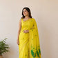 Exclusive silk linen hand jamdani weaving