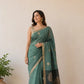 Exclusive silk linen hand jamdani weaving