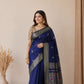Handloom Linen Organic Saree
