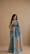 Maheshwari Silk-Cotton Saree