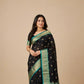 Black Katan Silk Banarasi Handloom Saree