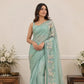 Designer Party Wear Saree in glass tissue-Barbicore collection