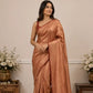 Banarasi Tissue Silk Saree in Gold for Wedding & Smart Wear over any occassion