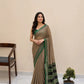 Premium hand block printed Chiffon Sarees