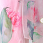 Rose Romance Lightweight Organza Saree | Floral Print Showstopper
